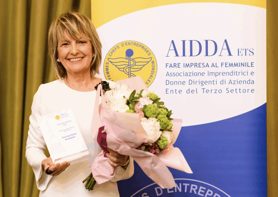 Premio Donna d’Eccellenza 2025 di Aidda Piemonte e Valle d’Aosta.