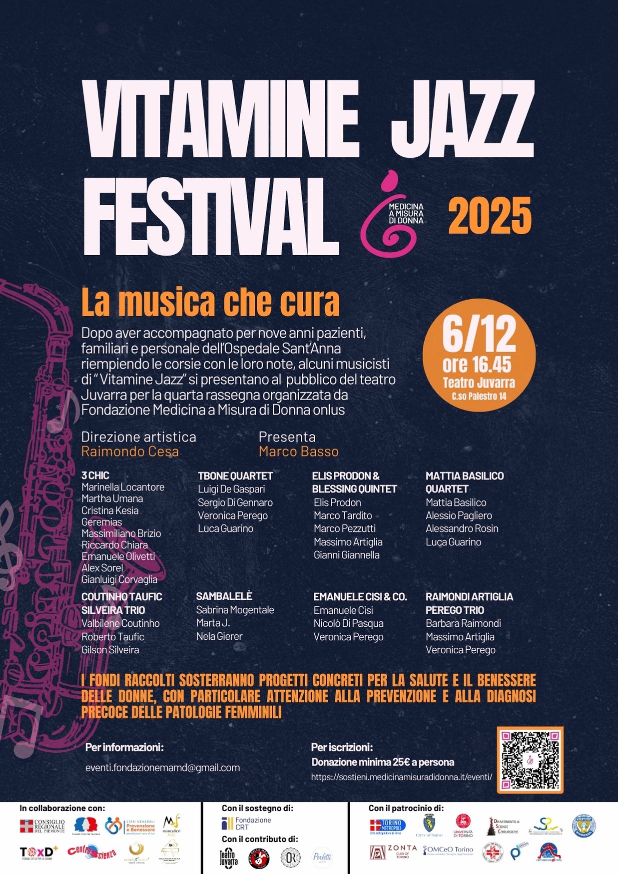 Locandina Vitamine Jazz Festival